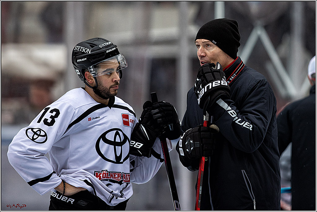 PENNY DEL WINTERGAME;  Kölner Haie Training; Köln, 02.12.2022